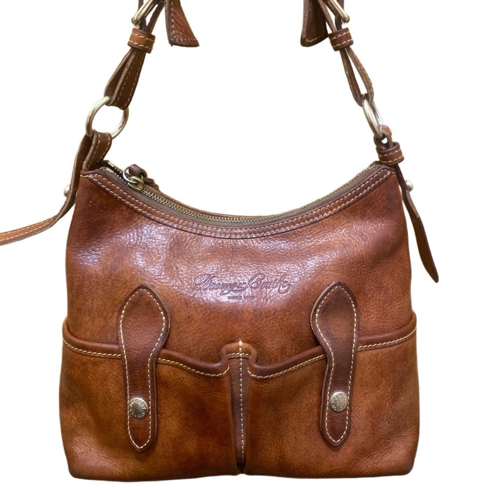 Brown Leather Shoulder Bag